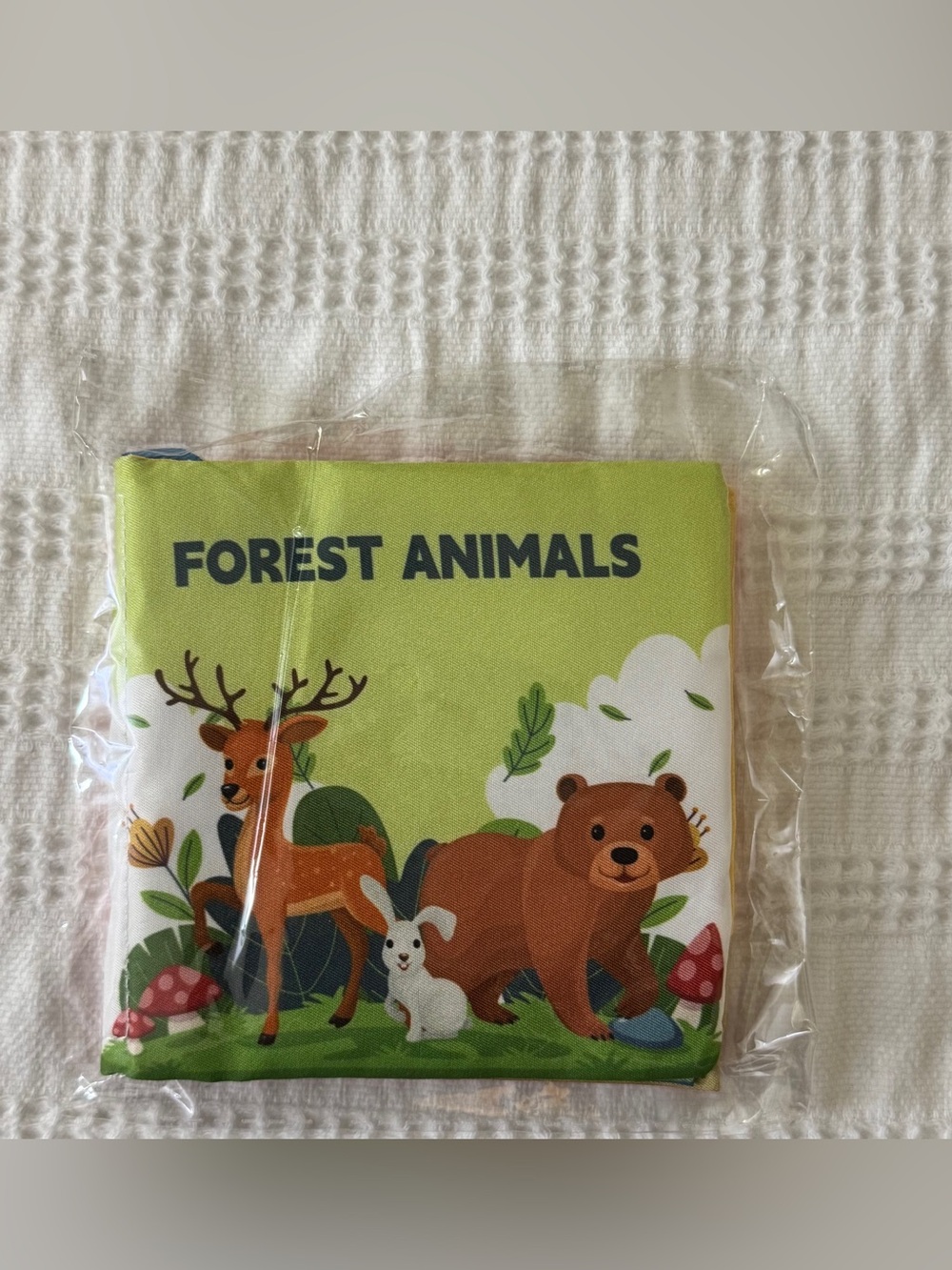 No‎ Boundaries Forest Animals Green Soft Book